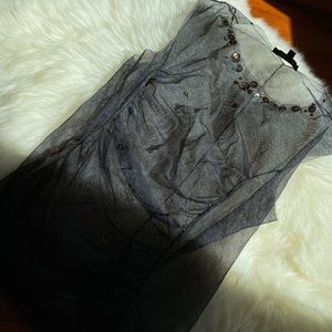 Rozae Nichols See Through Shirt Size Large